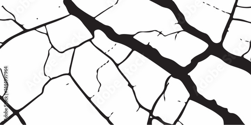 crack ground for abstract background on white background. White black grey wall, floor with cracks, texture background.White black grey concrete wall, floor with cracks, texture background, cracked pa