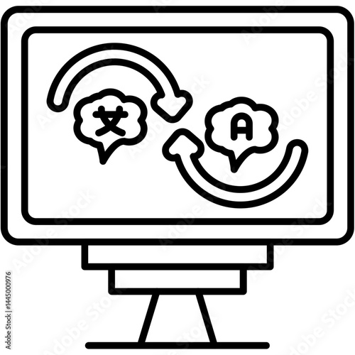 Translation Symbol Icon
