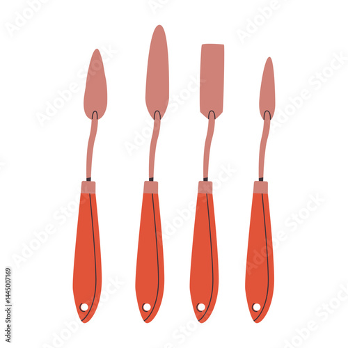Palette knife set