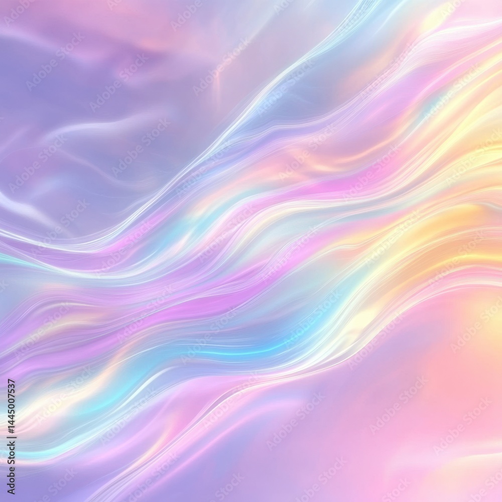 Pastel mist curves, creating radiant ripple, background hue Pastel mist curves, creating radiant ripple, background hue