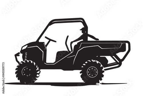 ATV silhouette quad bike vector, off-road vehicle, ATV clipart, quad bike art, 4 wheeler graphic, ATV outline, extreme sports SVG, adventure vehicle, ATV racing vector, dirt bike silhouette, offroad 