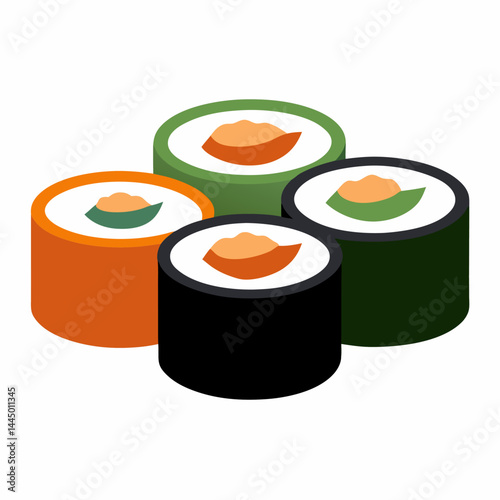 set of sushi
