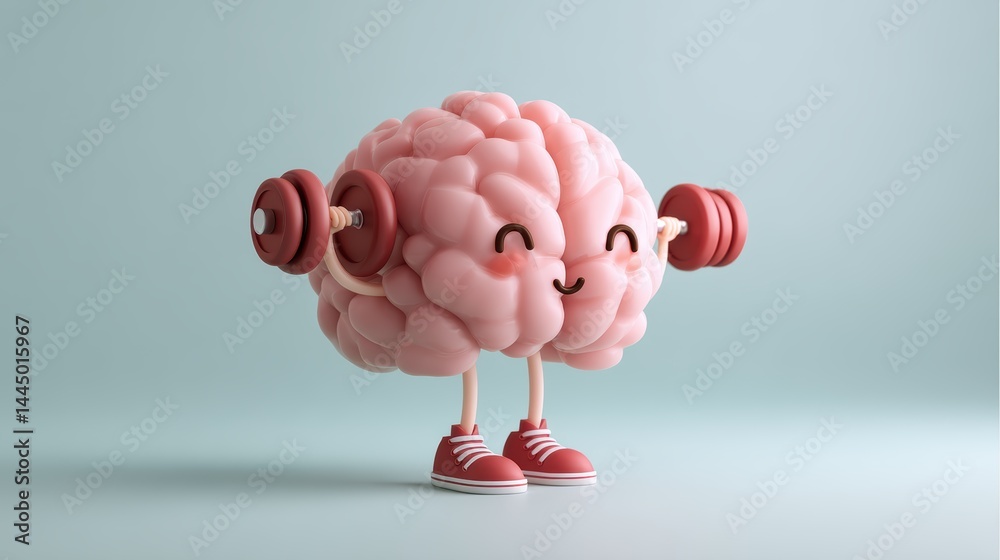 Mind training, 3d brain lifting weights