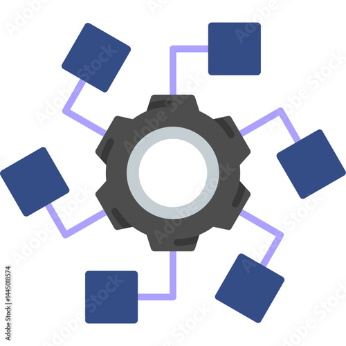 Distributed Database Icon