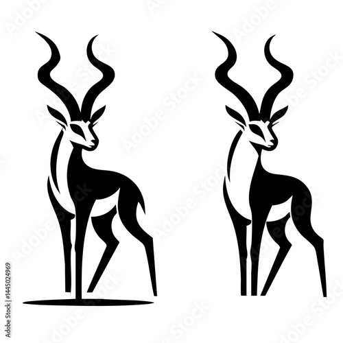 Springbok Logo Icon Symbol