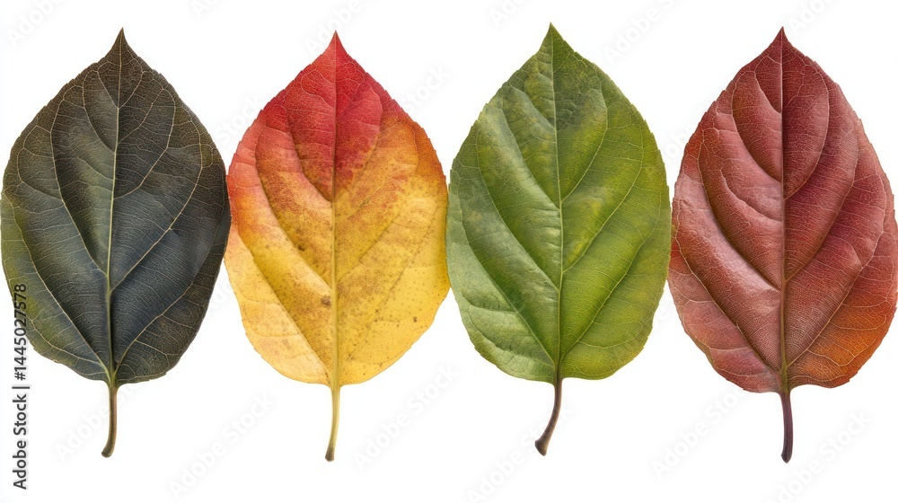 Obraz premium Autumn leaf transitions