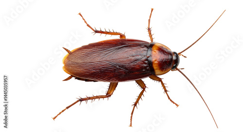 Cuadro en lienzo Isolated Cockroach Insect