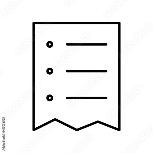 bill line icon