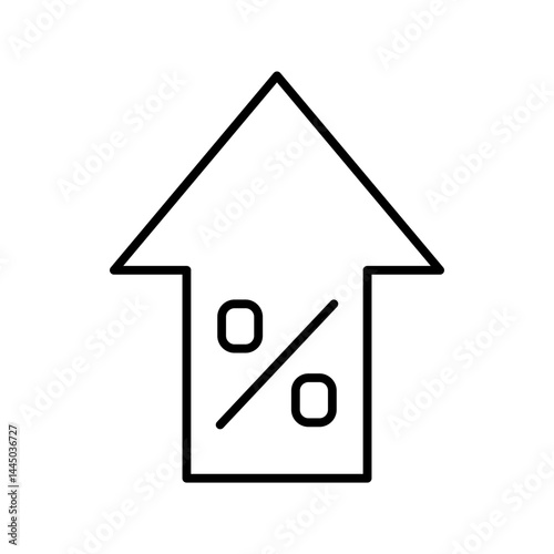 increase line icon