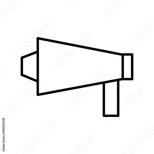 megaphone line icon