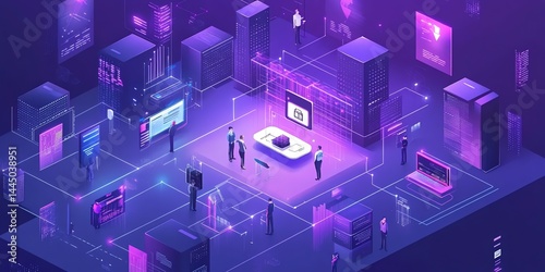 Isometric Network Data Security System