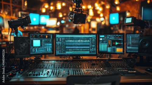 Professional audio visual studio