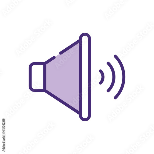 Volume Icon vector stock illustration