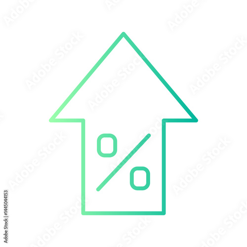 increase gradient icon
