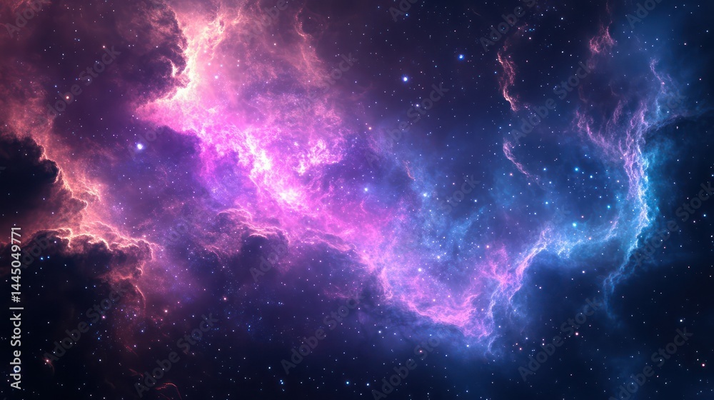 Fototapeta premium Abstract space colors