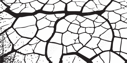 Grey plaster facade house wall with dark cracks.crack ground for abstract background on white backgroundWhite black grey wall, floor with cracks, texture background