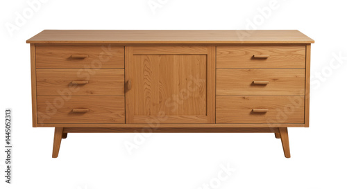 Isolated Wooden Dresser