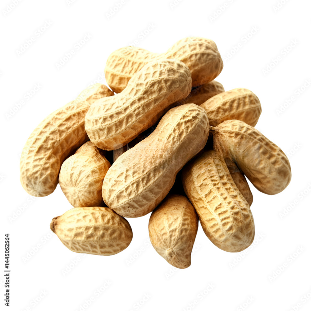 Peanuts isolated on transparent background. png Peanuts isolated on transparent background. png