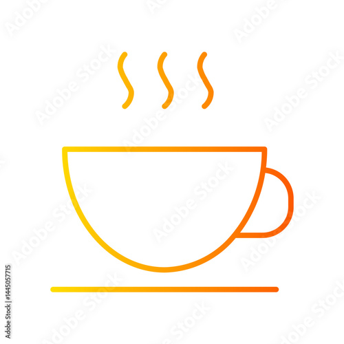 hot eskpreso gradient icon