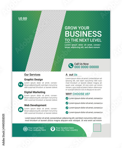 Corporate business flyer a4 template, Brochure design, editable vector template design, modern flyer design, abstract design, new marketing flyer set, perfect for creative professional business.
