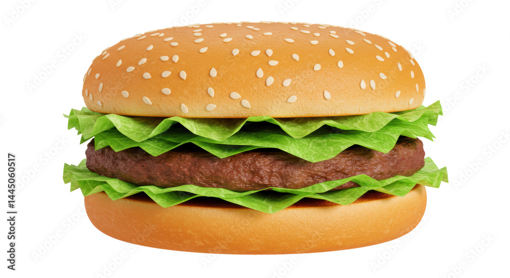 Isolated Burger Isolated Burger