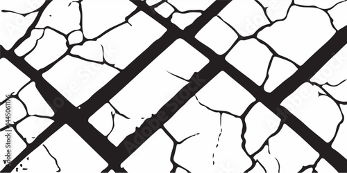 The Cracks Grunge Urban Background.Texture Vector.Dust Overlay Distress Grain ,Simply Place illustration over any Object to Create grungy Effect .abstract,splattered , dirty,poster for your design.
