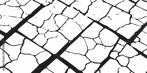The Cracks Grunge Urban Background.Texture Vector.Dust Overlay Distress Grain ,Simply Place illustration over any Object to Create grungy Effect .abstract,splattered , dirty,poster for your design.