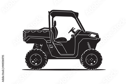 ATV silhouette quad bike vector, off-road vehicle, ATV clipart, quad bike art, 4 wheeler graphic, ATV outline, extreme sports SVG, adventure vehicle, ATV racing vector, dirt bike silhouette, offroad 