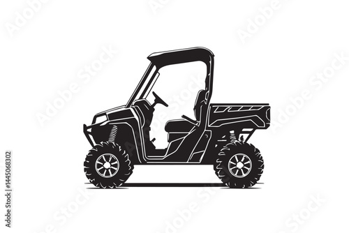 ATV silhouette quad bike vector, off-road vehicle, ATV clipart, quad bike art, 4 wheeler graphic, ATV outline, extreme sports SVG, adventure vehicle, ATV racing vector, dirt bike silhouette, offroad 