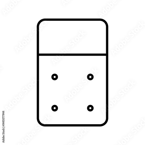 calculator line icon