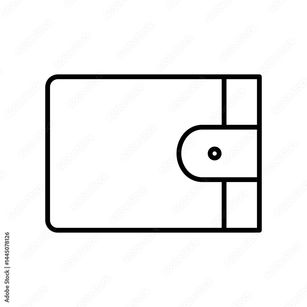 wallet line icon wallet line icon