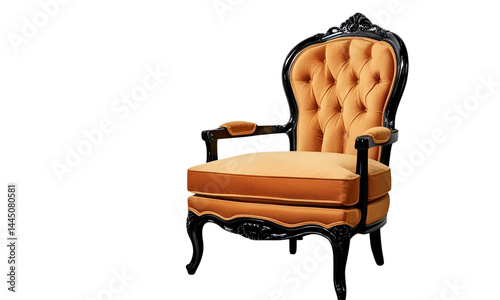 armchair isolated on white