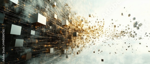 Digital Matrix of Interconnected Cubes in Network Data Cloud for Futuristic Tech and Innovation Perspective