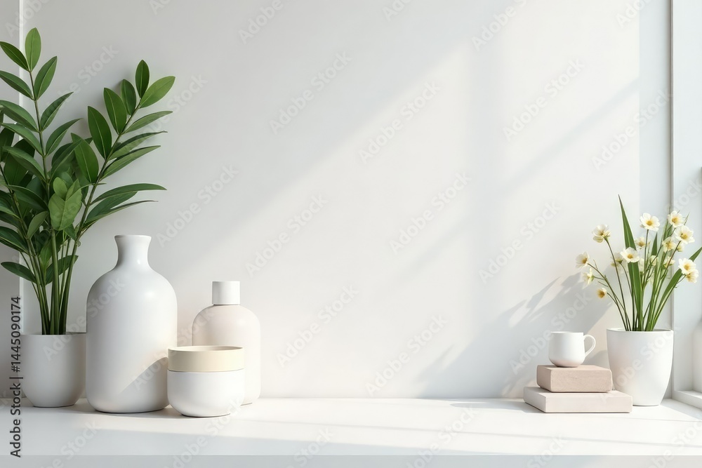 Clean, bright white backdrop for product display, unblemished, image, palette Clean, bright white backdrop for product display, unblemished, image, palette
