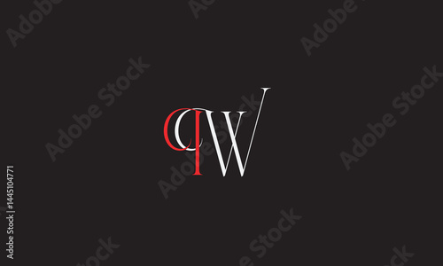 IW, WI, W, I Abstract Letters Logo Monogram