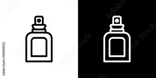 Perfume icon vector, illustration logo template in trendy style