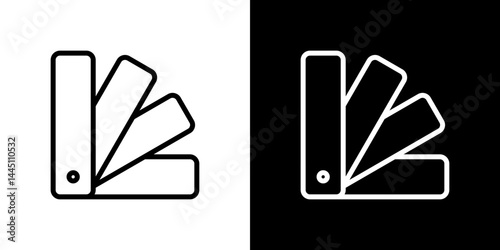 Swatchbook icon vector, illustration logo template in trendy style