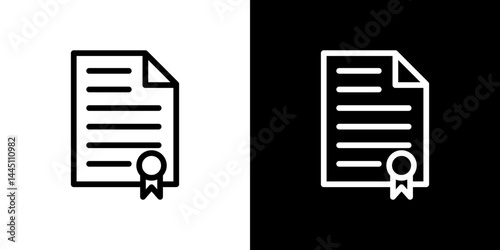 Declarations icon vector, illustration logo template in trendy style