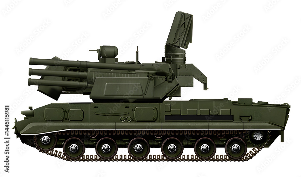 A variant of the tracked version of the Pantsir-S1 self-propelled anti-aircraft missile and gun complex, known as Pantsir-SM-SV A variant of the tracked version of the Pantsir-S1 self-propelled anti-aircraft missile and gun complex, known as Pantsir-SM-SV