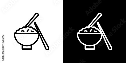 Rise Bowl icon vector, illustration logo template in trendy style