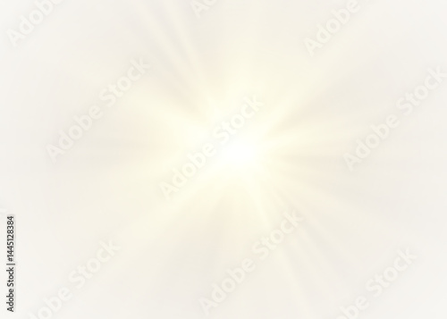 Shiny Spotlight Beam – Magic Light Scene with Bokeh Glow, Projector Ray, Disco Flash, Glare Spark, Explosion Flare and Abstract Stadium Stage Background in PNG Transparent Format