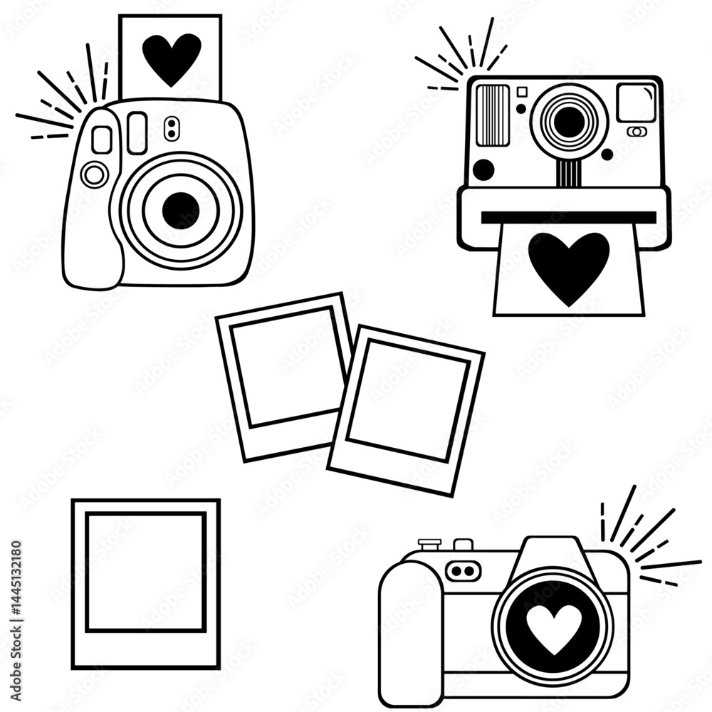 câmera vintage vector design icon