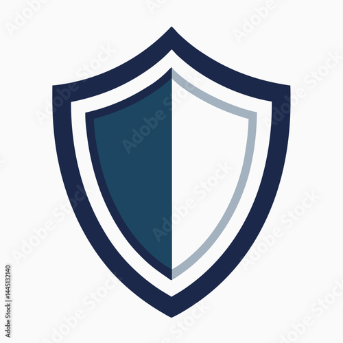 Security Shield icon on white background