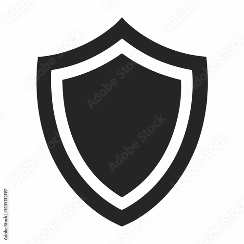 Security Shield icon on white background