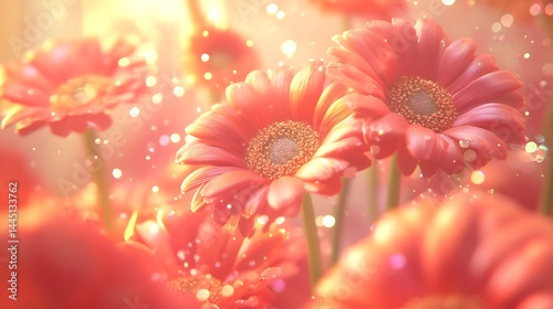 Beautiful Flower Close-Up with High-Resolution Bokeh Background Details