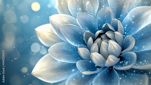 Beautiful Flower Close-Up with High-Resolution Bokeh Background Details