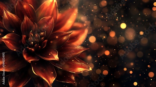 Hyper-Realistic Bloom with Dreamy Bokeh, Perfect for Stock Photography