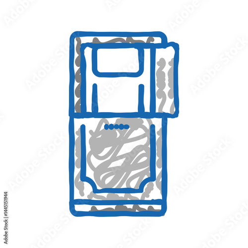 coffin with opened cap color icon vector isolated illustration
