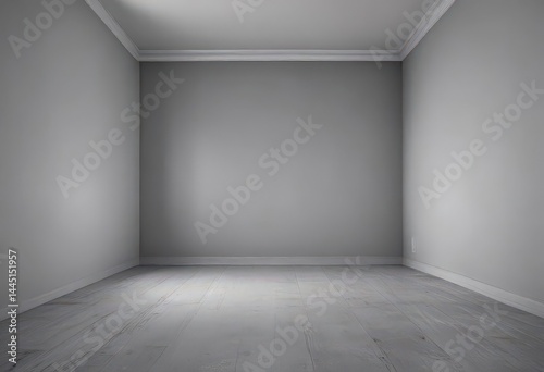 Wallpaper Mural Empty grey room; subtle gradient, perfect product showcase, simple interior, background, photography Torontodigital.ca