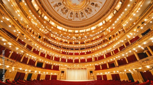 Grand opera house interior